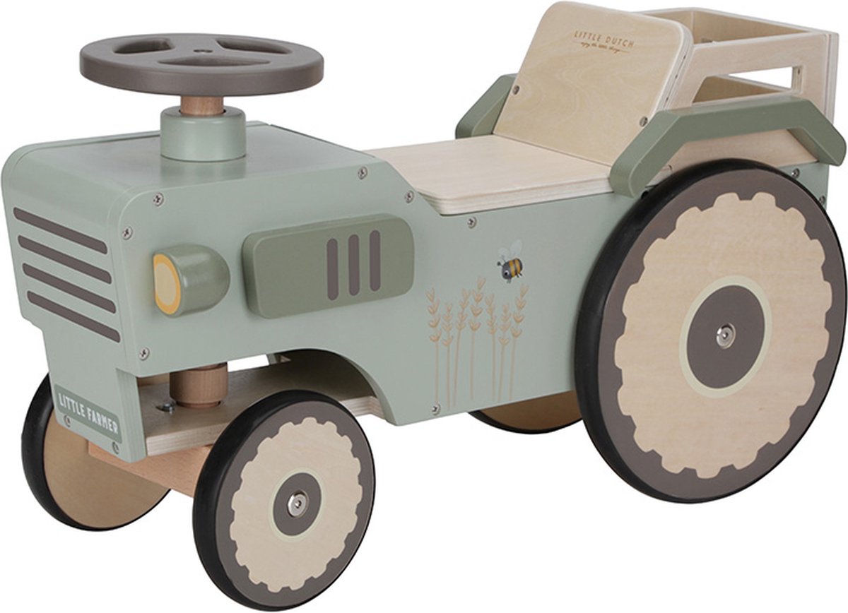 Little Dutch tretraktor i tre fra Little Farm