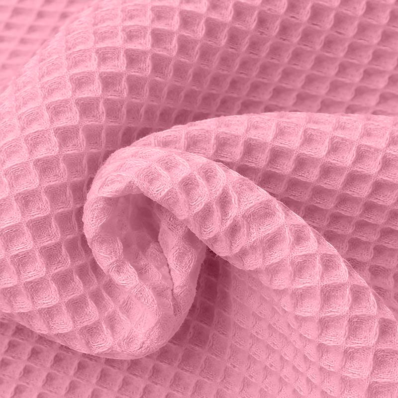 Babyteppe rosa i økologisk bomull - Bilde 3