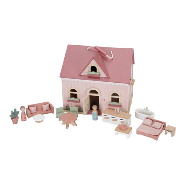 Little Dutch dukkehus i tre for barn